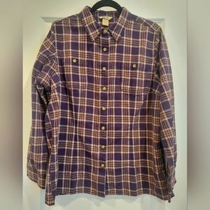 Women's Duluth Trading Co. Flannel Shirt